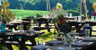 picture of napkin on table